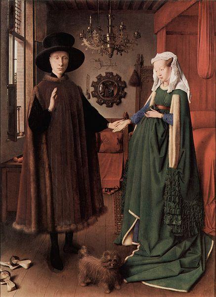 Jan Van Eyck Arnolfini Hochzeit Germany oil painting art